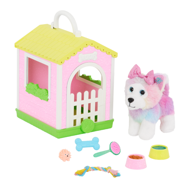 Glitter Girls Toby & GG Portable Doghouse Set