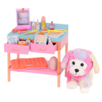 Glitter Girls Toy Veterinarian Set with Dog