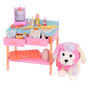 Glitter Girls Toy Veterinarian Set with Dog