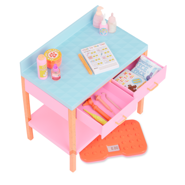 Doll Furniture Examination Table for Pets