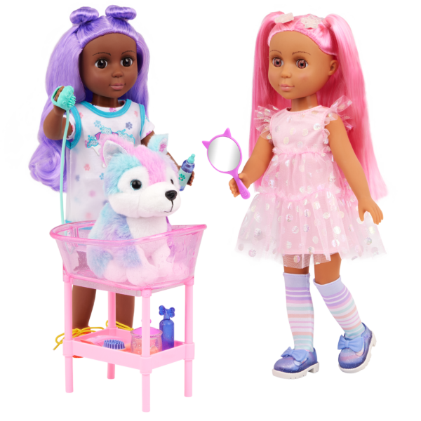 Glitter Girls Toy Dog Grooming Set for 14-inch Dolls