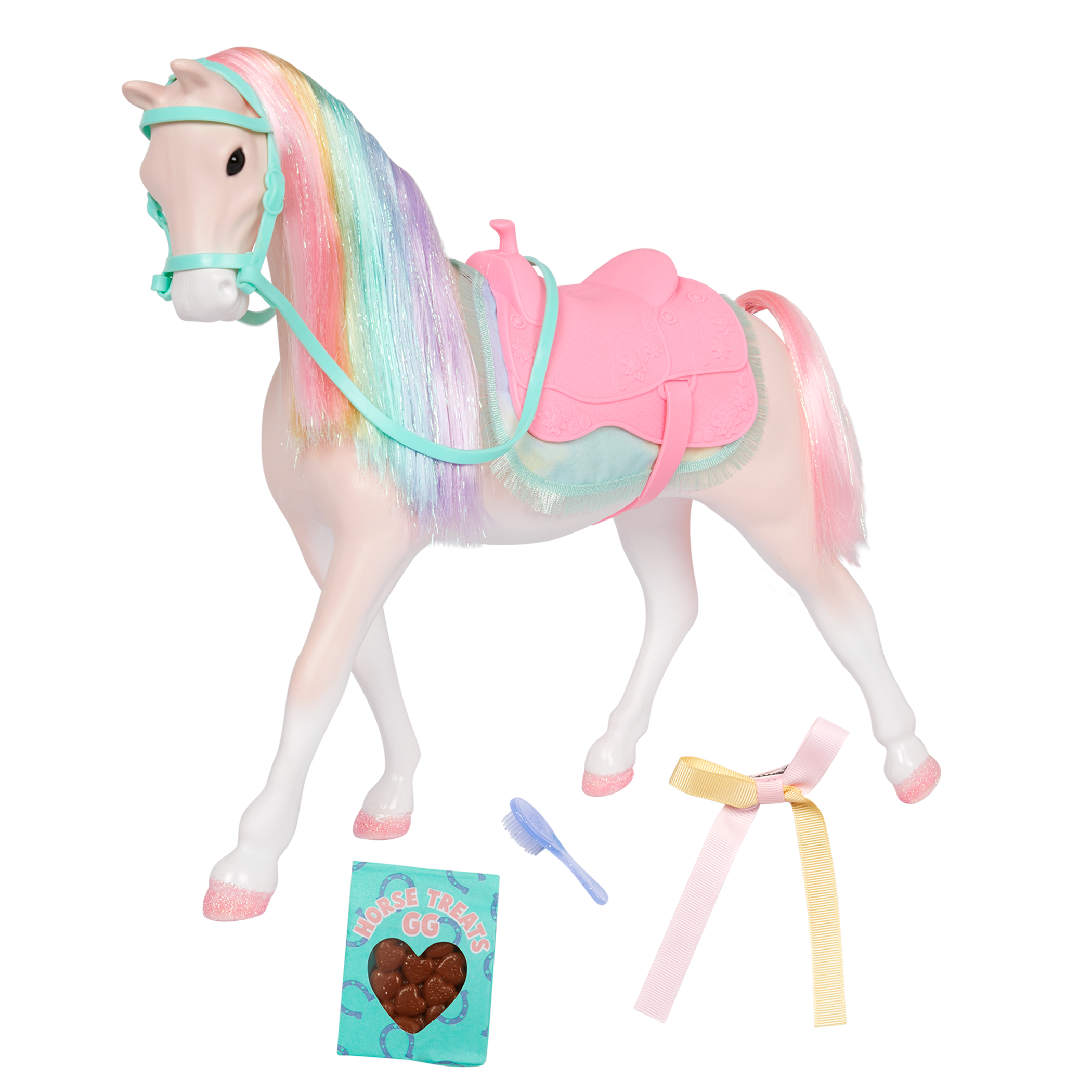 MADE BY ME Made By Me Paint & Display glitter ceramic Horses Activity Kit  for Kids, Perfect DIY Horse Toys, Playdates and Sleepovers Ages 6