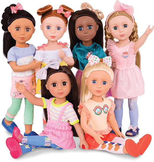 tabe Migration Sprog 14-inch Fashion Dolls, Outfits & Accessories | Glitter Girls